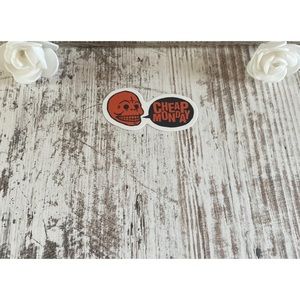 Brand new Cheap Monday sticker
